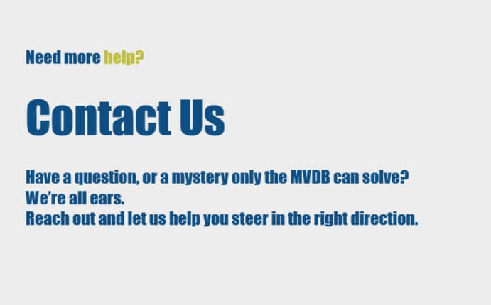 Contact us info card