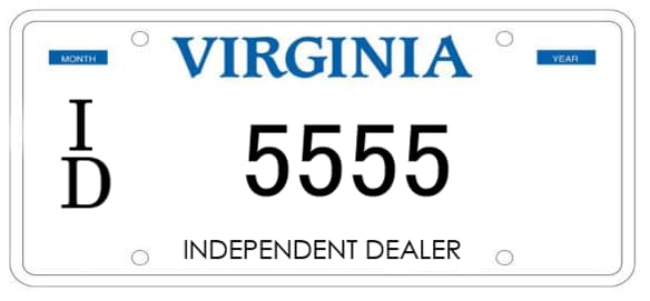 dealer tag